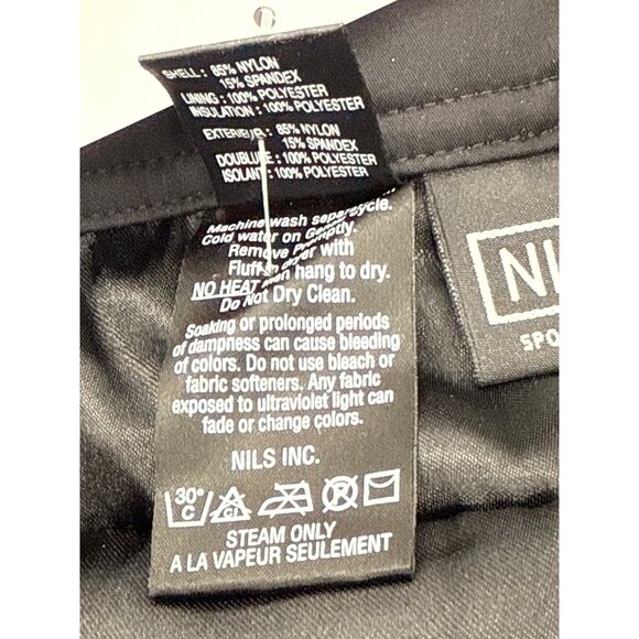 Nils Melissa Stretch Slacks Size 10 Black Waterproof Breathable - Picture 7 of 8